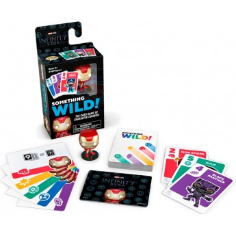 Настільна гра Funko Marvel Something Wild з фігуркою Залізної людини (60495)