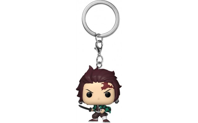 Фигурка Funko Pop Demon Slayer Тандзиро на клипсе, 3.8 см (61374)