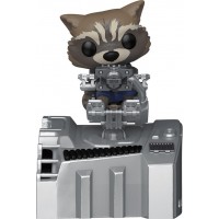 Фігурка Funko Pop Вартові Галактики Ракета на кораблі, 9.6 см (63211)