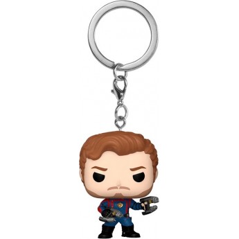 Фигурка Funko Pop Сторожевые галактики Звездный лорд на клипсе, 3.8 см (67500)