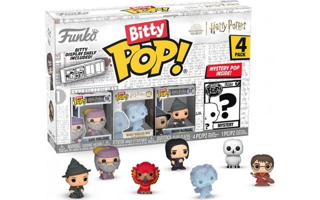 Набір фігурок Funko Bitty Pop! Гаррі Поттер, 4 шт. (76338)