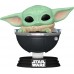 Фигурка Funko Pop Мандалорец Малыш Грогу в коляске, 9.6 см (76551) title=