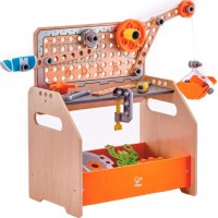 Конструктор Hape Junior Inventor Науковий верстак 58 деталей (E3028)
