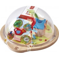 Магнитный лабиринт Hape Долина с бусинами и механизмами (E0458)