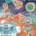 Набор для декорирования магнитов Hape Марс с 10 фанерными заготовками (E1078) title=