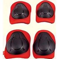 Комплект захисту Hape Пригоди наколінники та налокітники червоний (E1086)