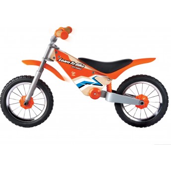 Беговел Hape Двухколесный оранжевый с амортизатором (E1092)