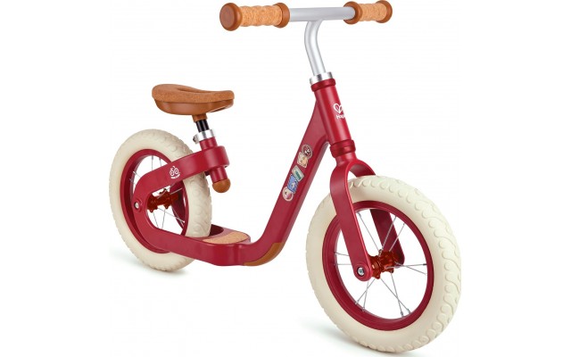 Біговел Hape Двоколісний Червоний з підставкою для ніг (E1099)