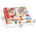 Конструктор-лабиринт Hape Marble Run Трюки и повороты 129 эл. (E1100) title=