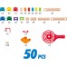 Конструктор Hape Marble Run Множество дорожек 50 эл. (E1102) title=