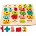 Деревянный пазл Hape Цифры для обучения счету (E1550) title=