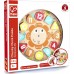 Дерев'яний пазл-сортер Hape Годинник з комахами (E1622) title=