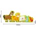 Деревянный пазл Hape Зверята на ферме 10 эл. (E1628) title=