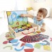 Игровой набор Hape Чемодан с магнитами и карточками (E1631) title=
