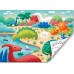 Пазл Hape Динозаври з розфарбуванням, 24 деталі (E1641) title=