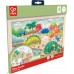 Пазл Hape Динозаври з розфарбуванням, 24 деталі (E1641) title=