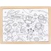 Пазл Hape Прибульці двосторонній з розфарбуванням 48 деталей (E1644) title=