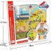 Магнитный лабиринт Hape Строительный транспорт с шариками (E1713) title=