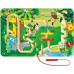 Магнітний лабіринт Hape Джунглі для дітей з паличкою та кульками (E1714) title=