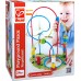 Пальчиковый лабиринт Hape Игровая площадка с бусинами и фигуркой (E1811) title=