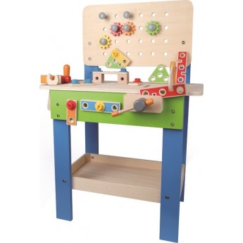 Детский станок Hape Junior Inventor Верстак с инструментами (E3000)