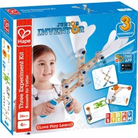 Конструктор Hape Junior Inventor 3 експерименту 37 деталей (E3030)