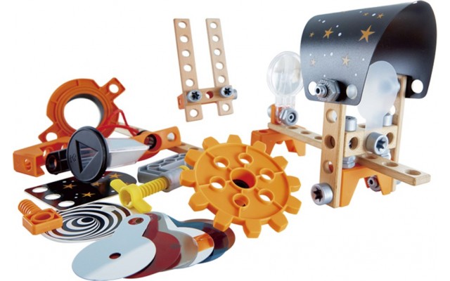 Конструктор Hape Junior Inventor Оптична лабораторія 54 деталей (E3034)