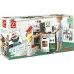 Детская кухня Hape с плитой и аксессуарами, красная (E3178) title=