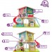 Кукольный дом Hape Двухэтажный с горкой и звуками (E3411) title=