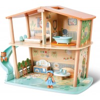 Кукольный дом Hape Тигры в джунглях с мебелью и аксессуарами (E3412)