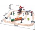 Игрушечная железная дорога Hape Горный погрузчик с краном и вагонами (E3756) title=