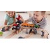 Игрушечная железная дорога Hape Горный погрузчик с краном и вагонами (E3756) title=