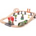 Железная дорога Hape Поезд с солнечной панелью и светом 37 эл.(E3762) title=