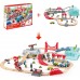Игрушечная железная дорога Hape Город 48 элементов (E3771) title=