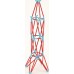 Контурный конструктор Hape Flexistix Необычные фигуры 133 детали бамбуковый (E5565) title=