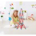 Контурный конструктор Hape Flexistix Необычные фигуры 133 детали бамбуковый (E5565) title=