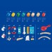 Конструктор-лабіринт Hape Quadrilla Програмування 159 деталей (E6029) title=