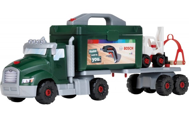 Игрушечный набор Klein Bosch Ixolino II с грузовиком и 86 деталями (8640)