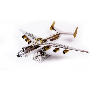 Модель літака Metal Time Ukrainian Dream Ан-225 Мрія зібрана двокольорова (MT001EE/READY)