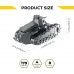Модель 3D конструктор Metal Time Nimble Fighter Танк Renault FT-17 механічний (MT010) title=