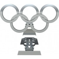 Модель 3D конструктор Metal Time Кільця Сили Олімпійські кільця (MT021Y)