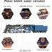 Модель 3D конструктор Metal Time Polar Steel Поезд механический цветной (MT052) title=