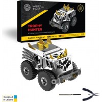 Модель 3D конструктора Metal Time Trophy Hunter Всюдихід механічний двоколірний (MT056)