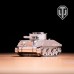 Модель 3D конструктор Metal Time World of Tanks танк M4 Sherman, 1:35 (MT070) title=