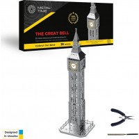 Модель 3D конструктор Metal Time The Great Bell Годинникова вежа Біг-Бен з годинником (MT077)