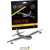Модель 3D конструктор Metal Time Spruce Goose Самолет стальной (MT081)