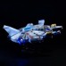 Модель 3D конструктор Metal Time Nebula Scout Зореліт з ефектами (MT098) title=