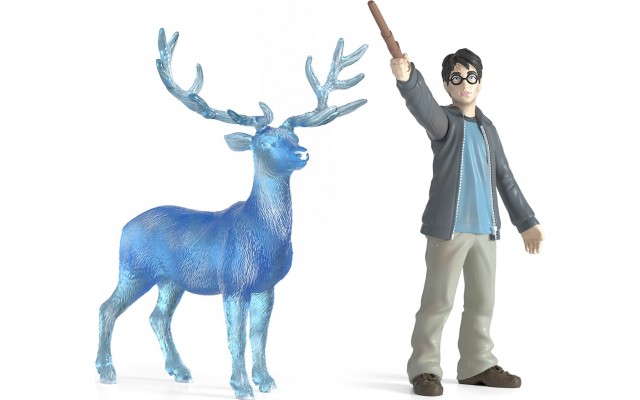 Набор фигурок Schleich Harry Potter Гарри Поттер и олень Патронус (42680)