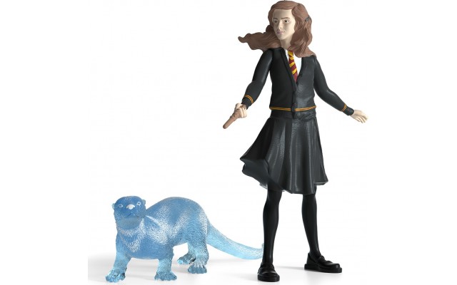 Набор фигурок Schleich Harry Potter Гермиона и выдра (42681)