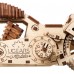 Деревянный 3D конструктор Ukrainian Gears Байк механический (70051) title=